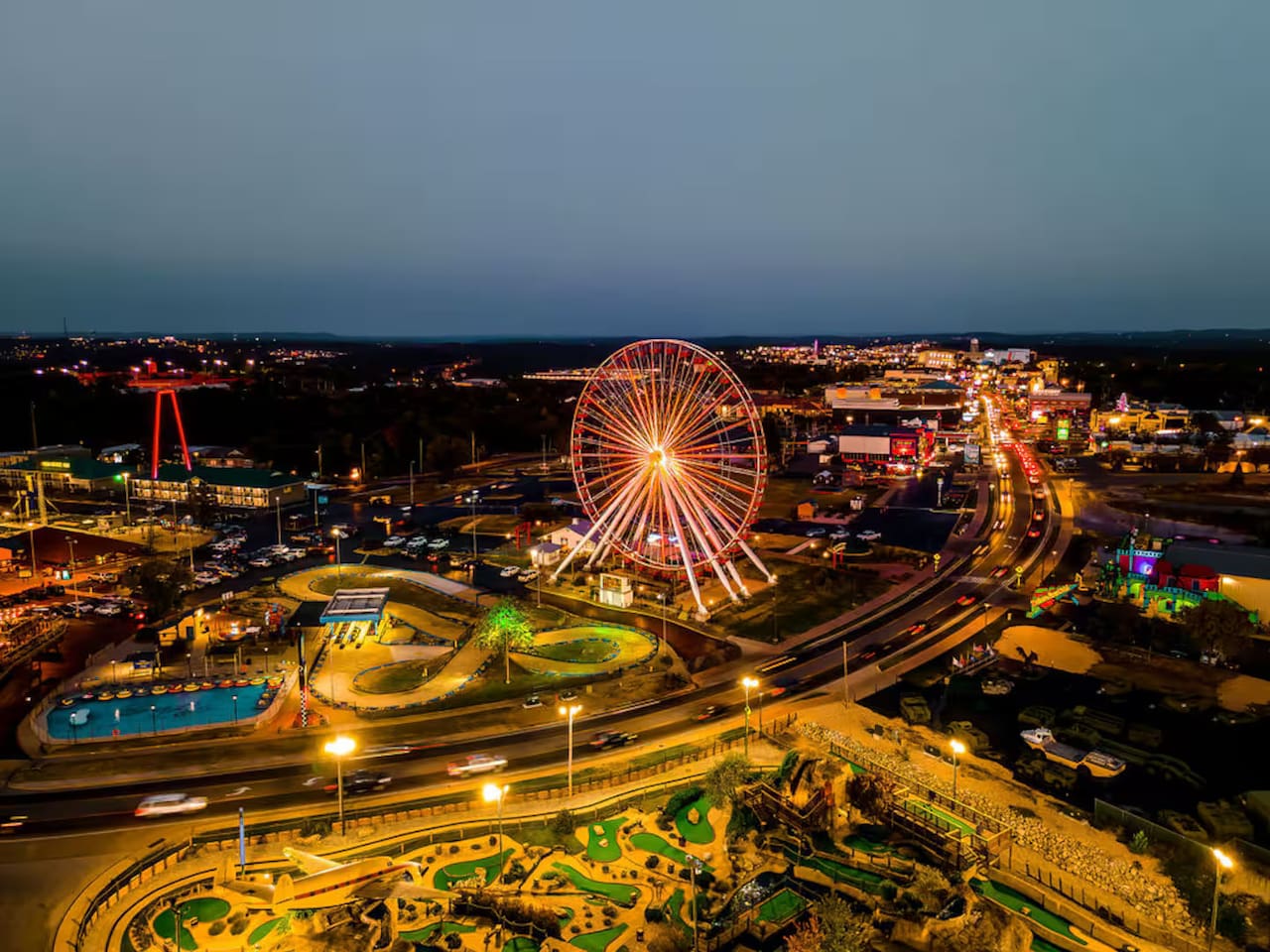 Explore the Branson Strip