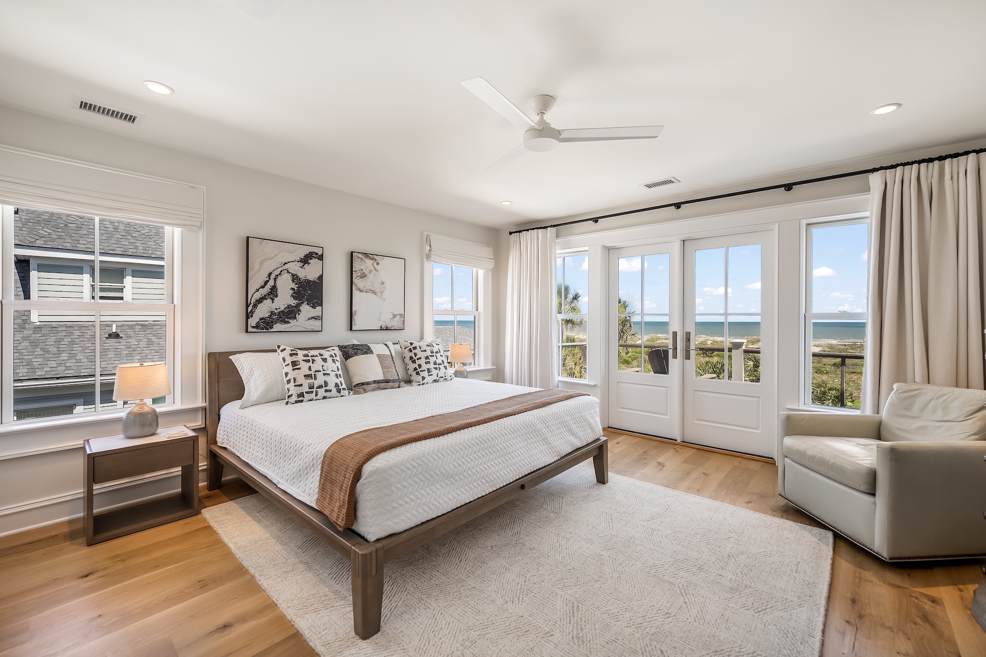 King Bedroom 2 | Beach Shelter | 3708 Palm Blvd | Isle of Palms, SC | IOP Escapes