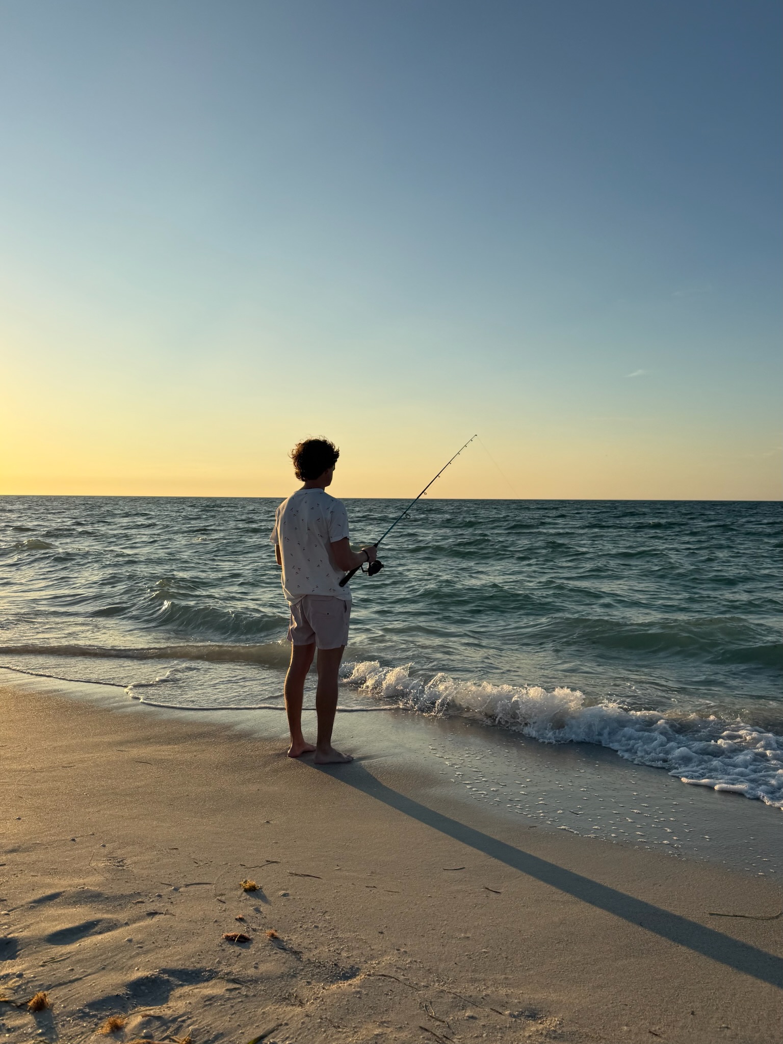 Bring a fishing pole and fish right from shore