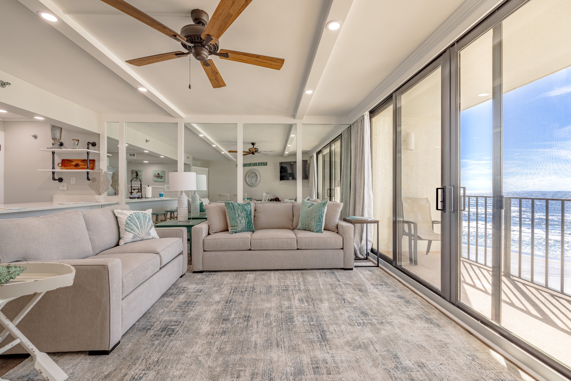 Living room sleeper sofa