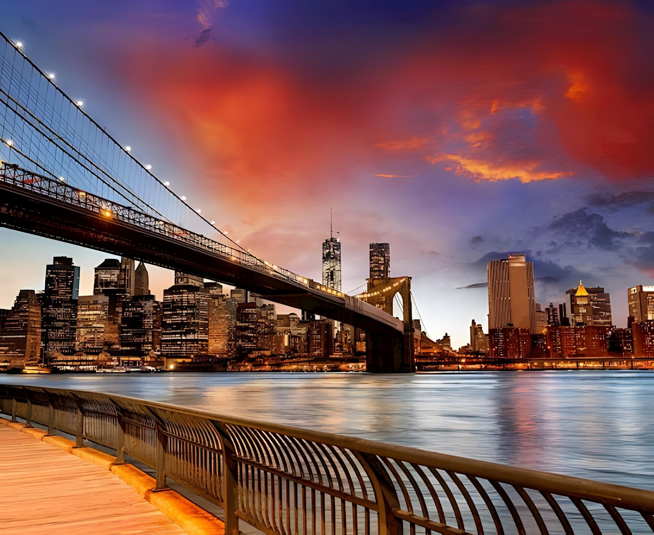 End the day with unforgettable skyline views as the city glows and the evening settles in.