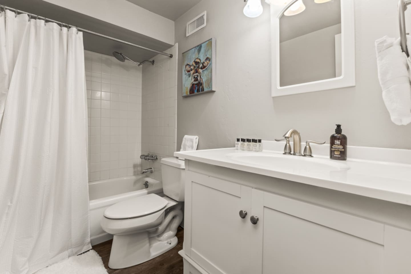 Downstairs Bathroom #3 | Shower and Bathtub | Toilet