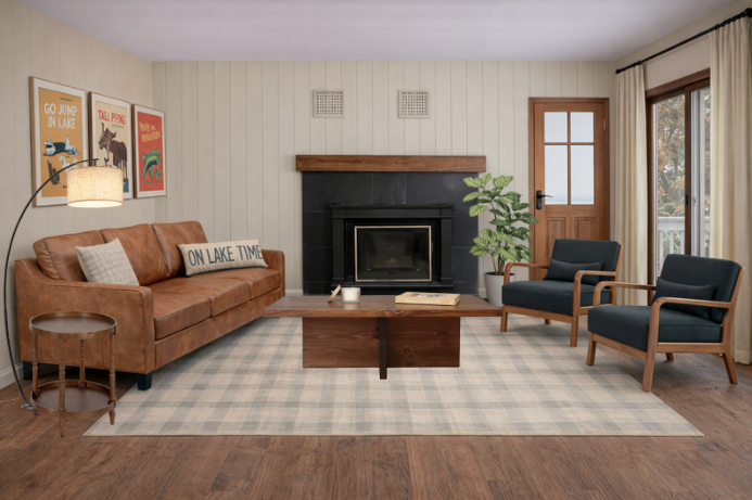Rendering of the updated Living Room