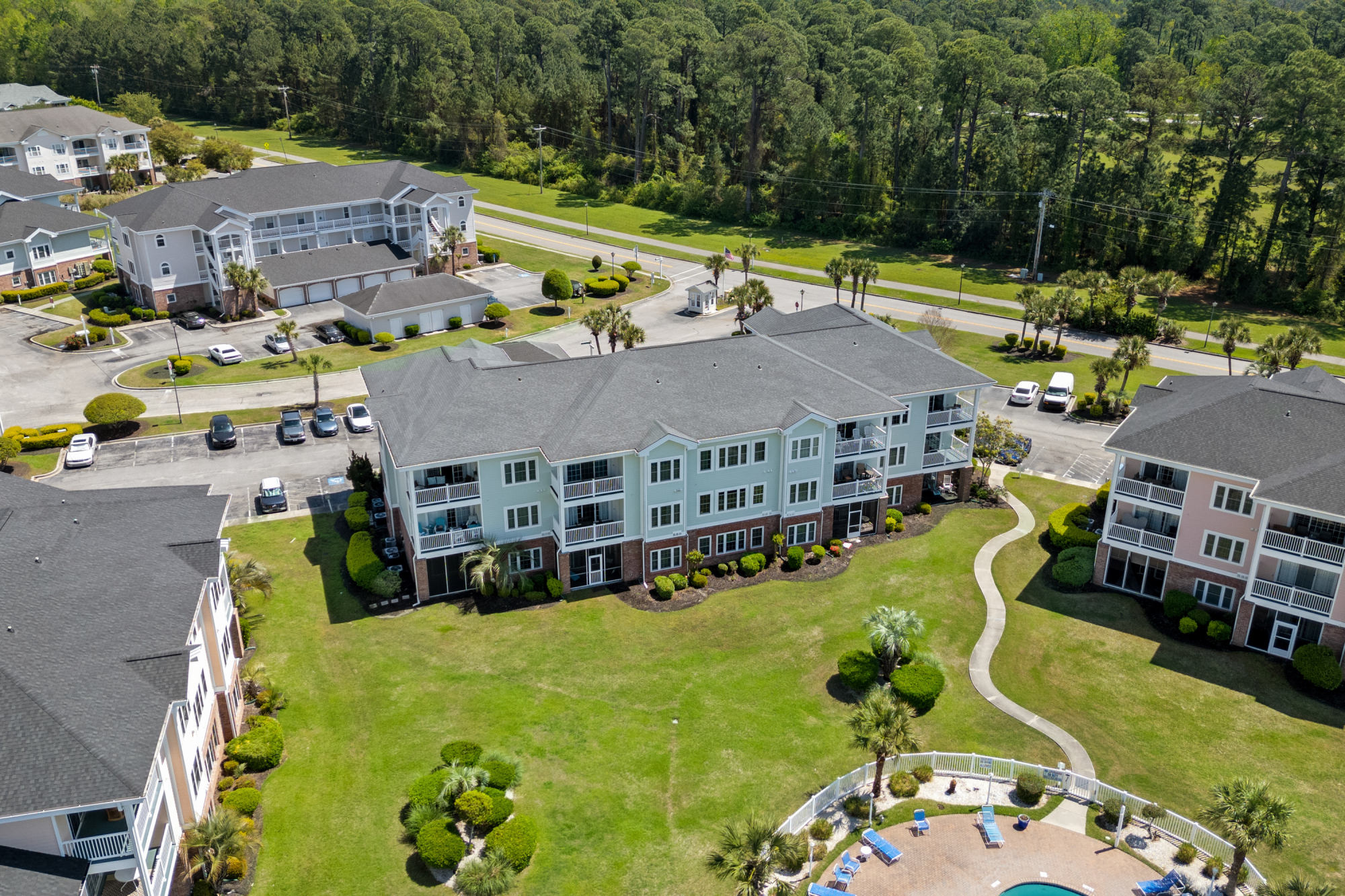 Aerial Preview of the Building