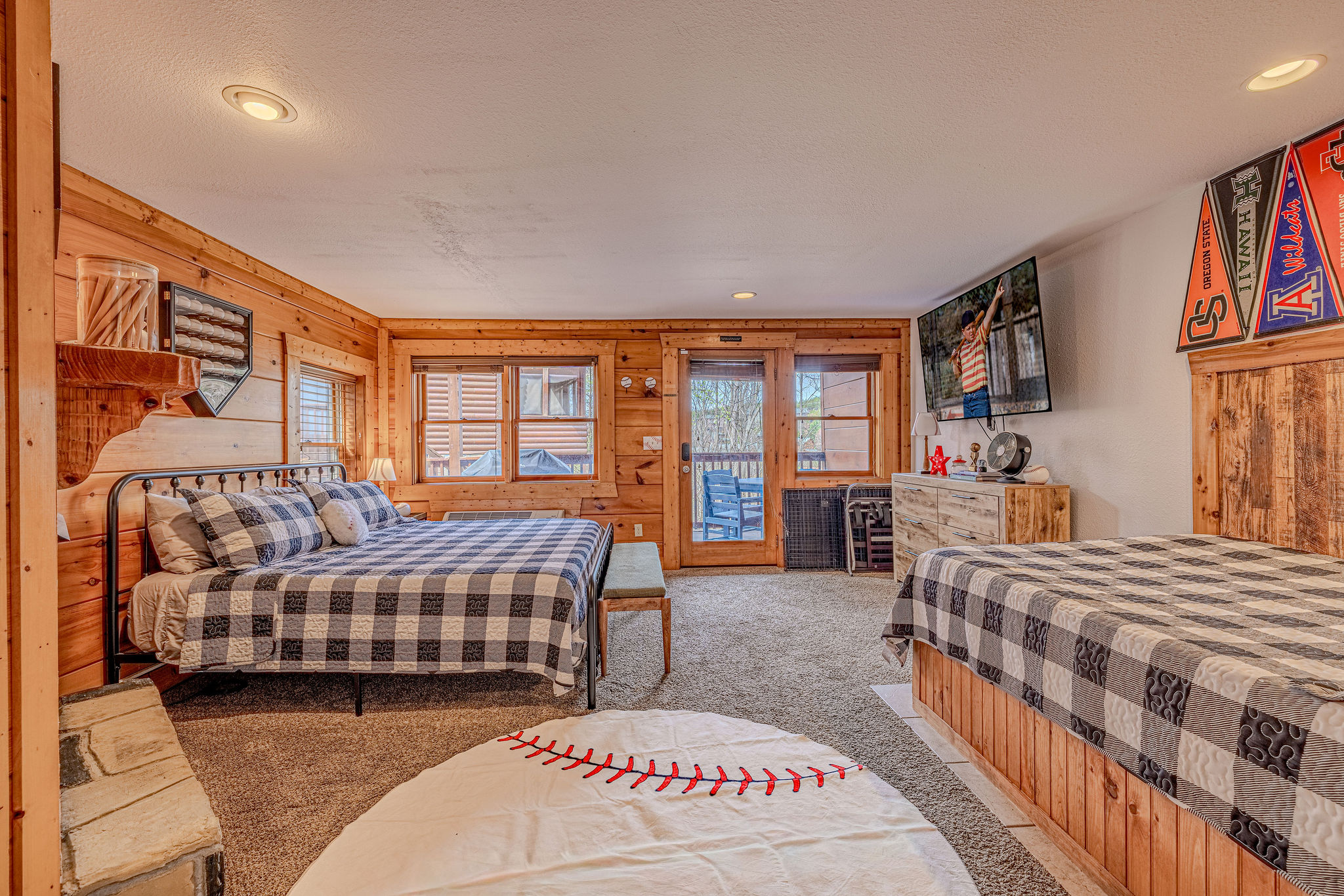 Basement family suite