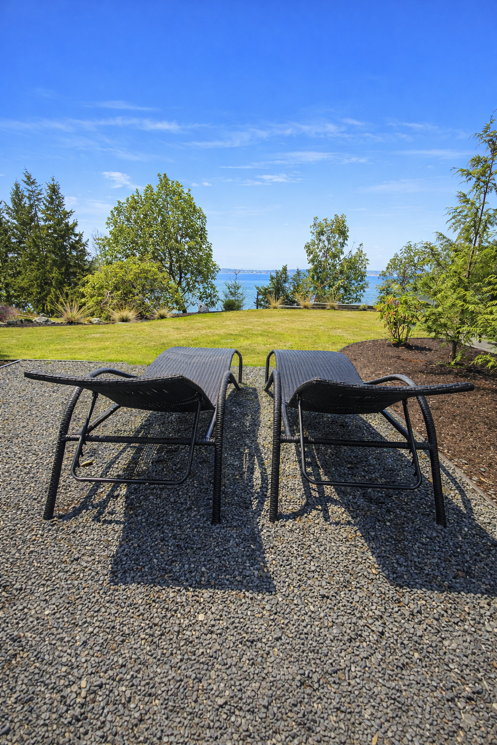 Enjoy ocean views from your personal lounger.
