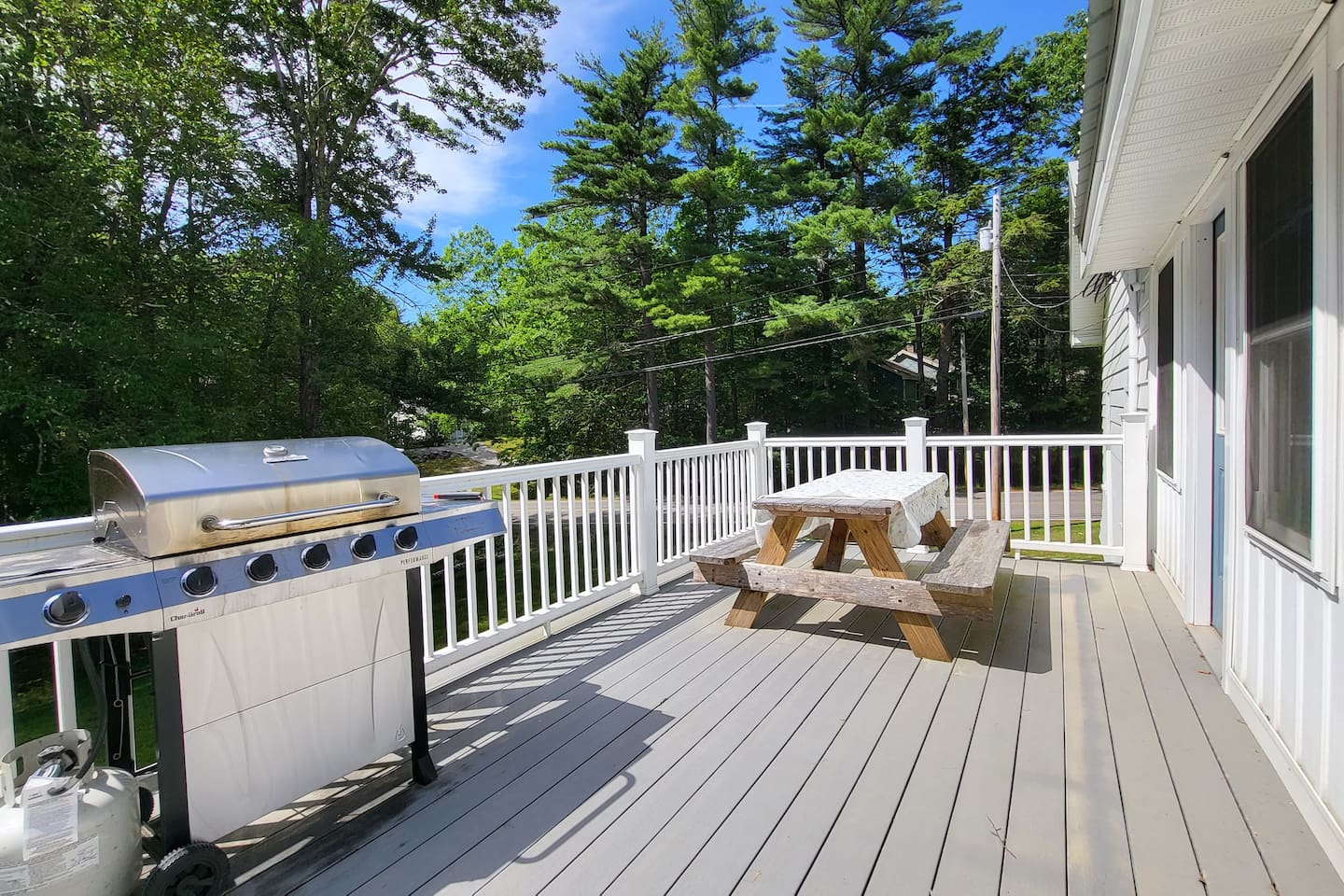 Back deck