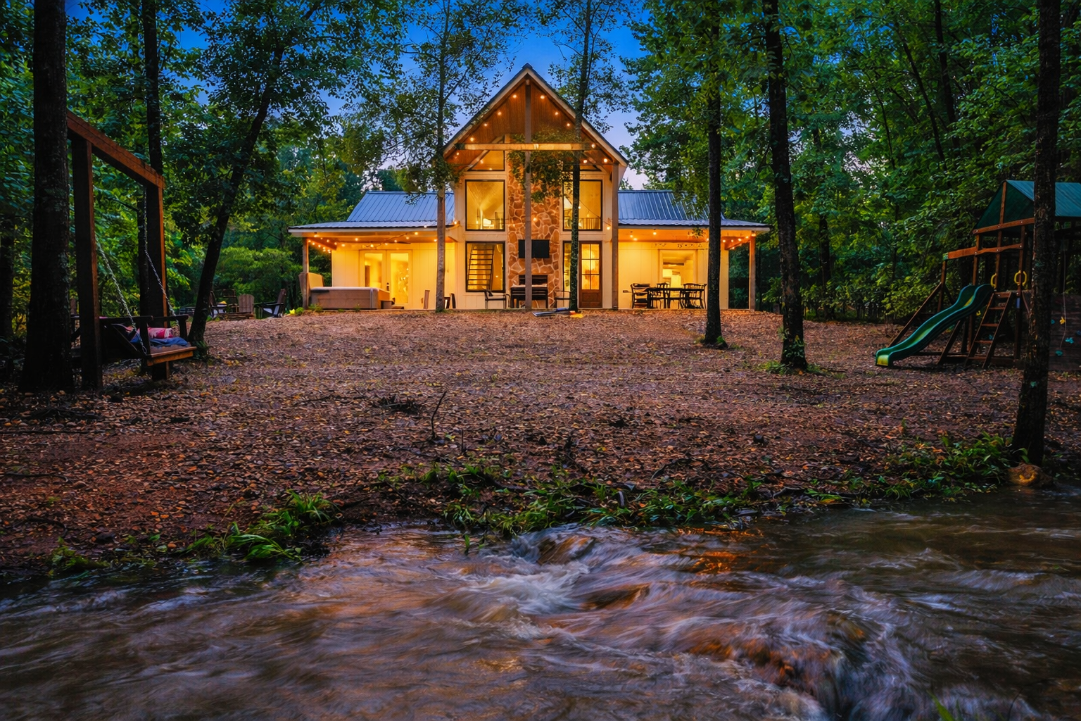 Welcome to Modern Serenity by the Creek