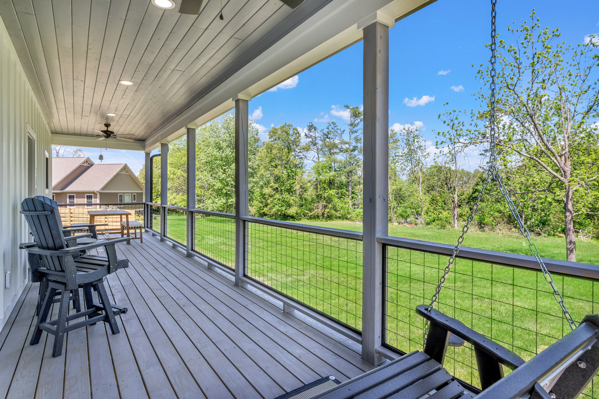 Back Porch seating