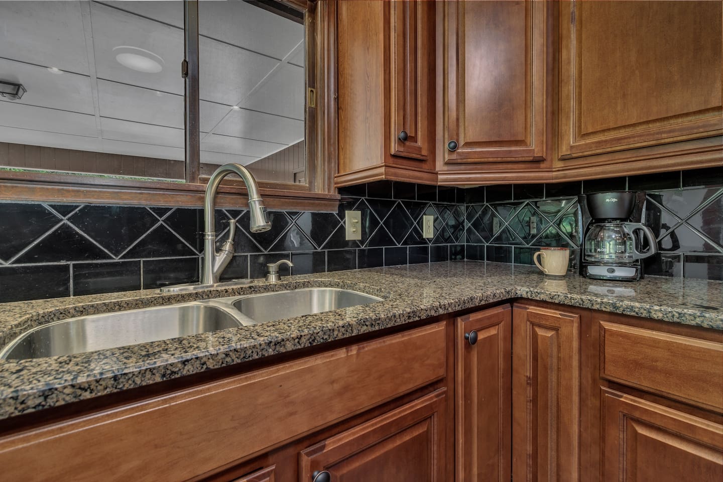 Kitchen with Drip Coffee Maker