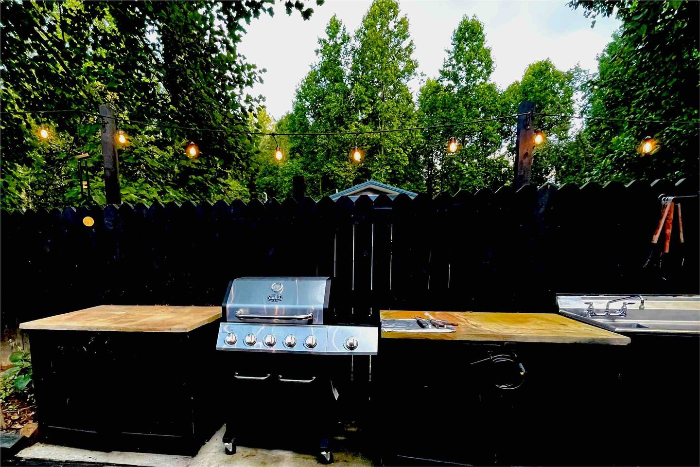 Barbeque like you've never barbeque'd before on this outdoor Weber Gas Grill!