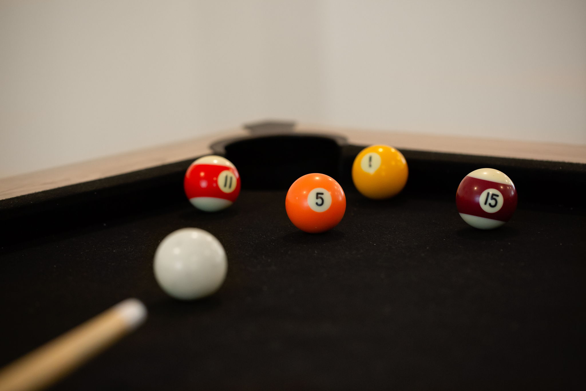 Game on 🎱 sink the perfect shot and enjoy some friendly competition
