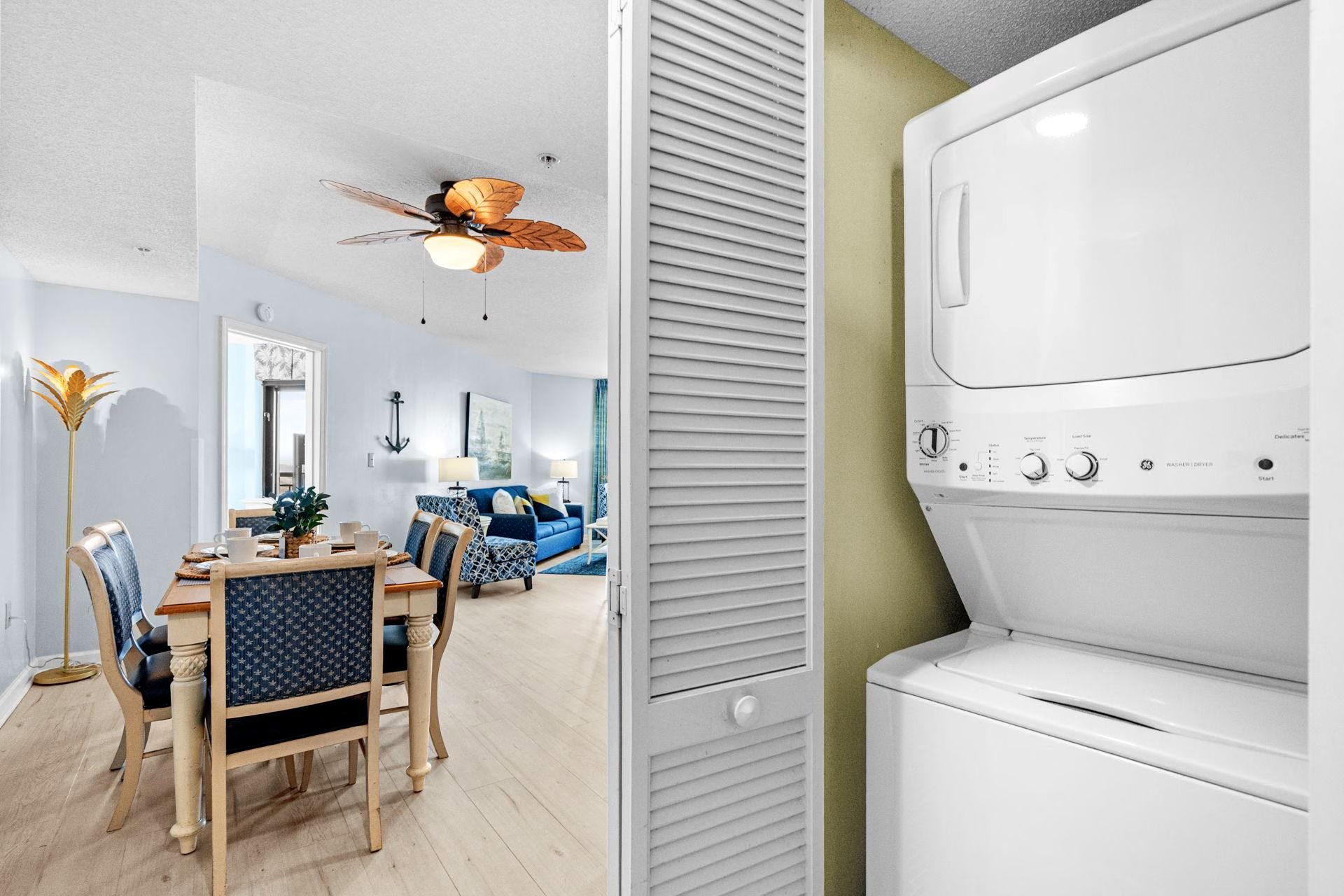 Washer and Dryer inside the Unit 