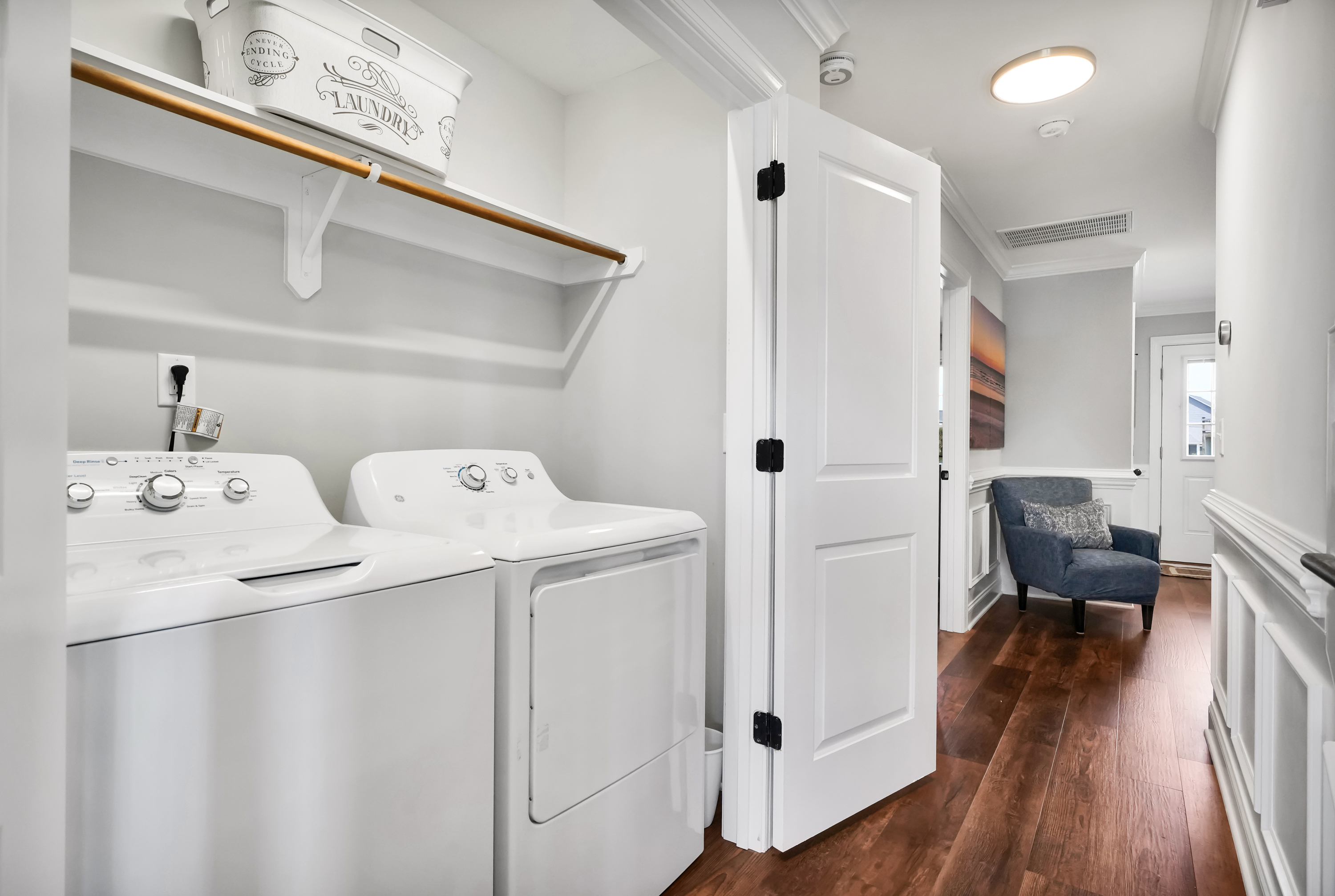 Full size Washer & Dryer for your convenience!