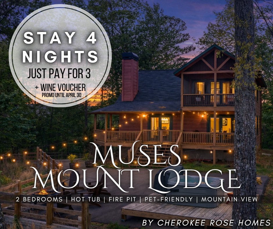 Stay 4 nights and pay for only 3. Valid for stays through April 2026. Send us a message to learn more.