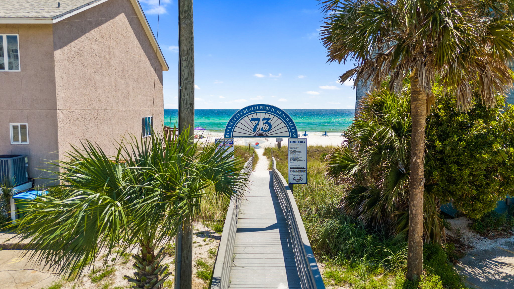 Public Beach Access Across the Road