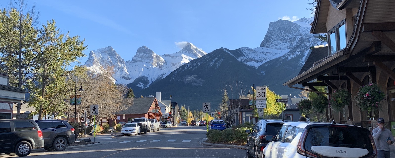 Downtown Canmore - Early Fall