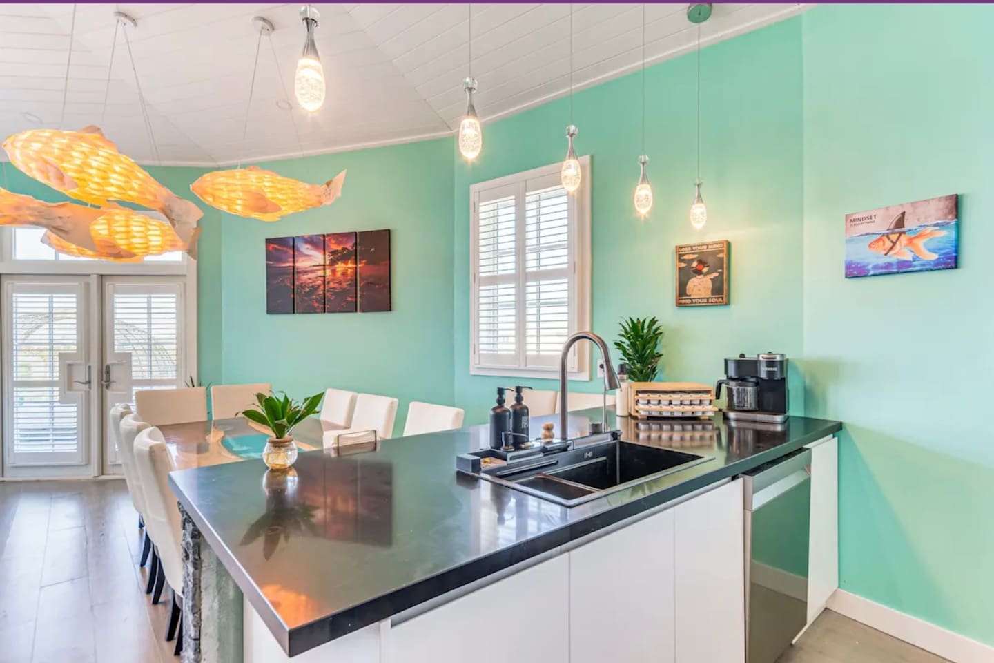 Kitchen and dining