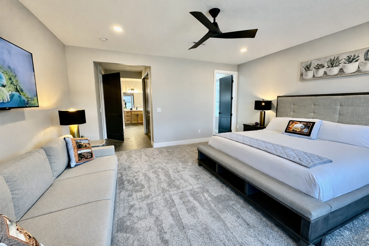 Main Floor Primary Suite