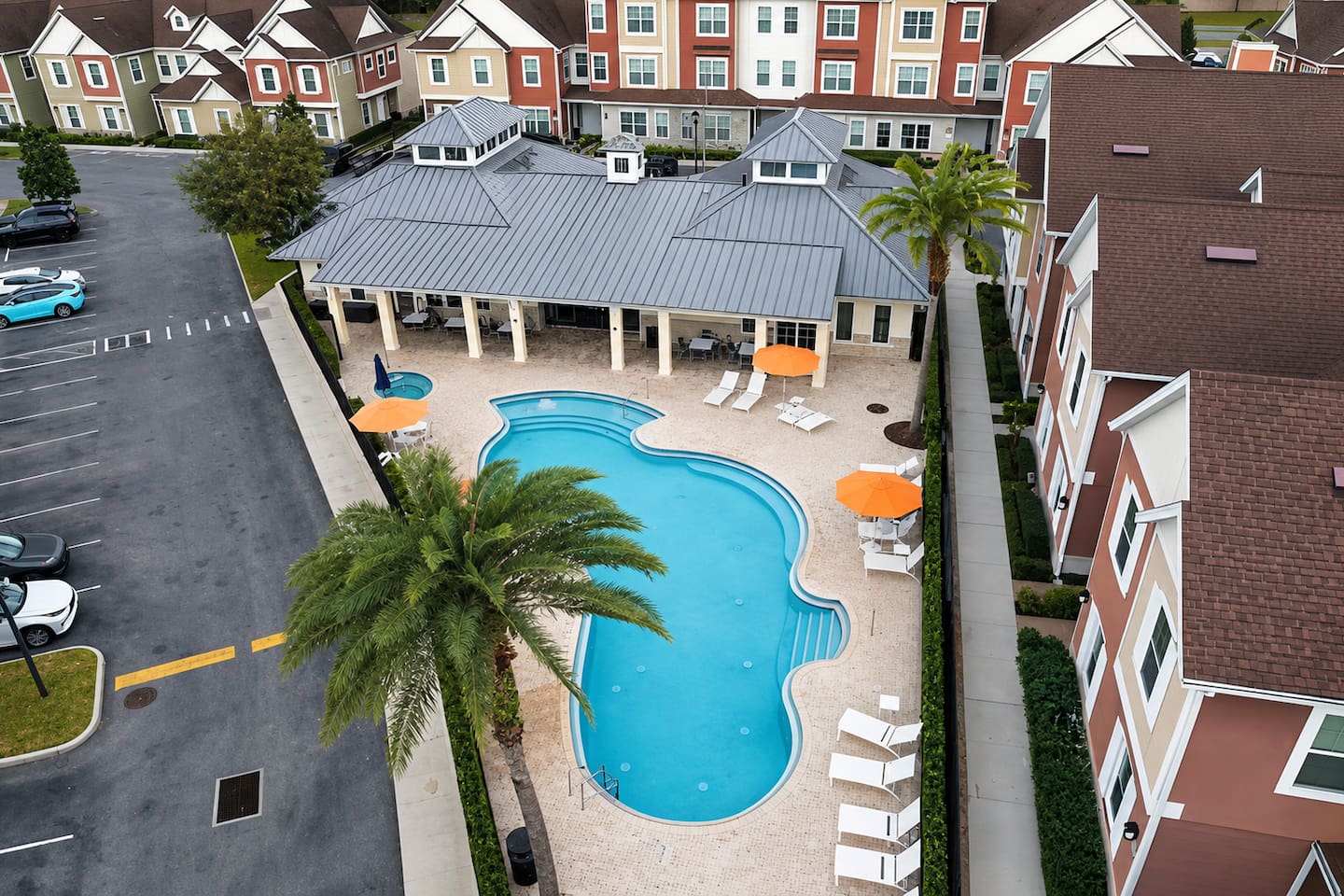 Take a dip in the refreshing community pool or lounge under the sun.