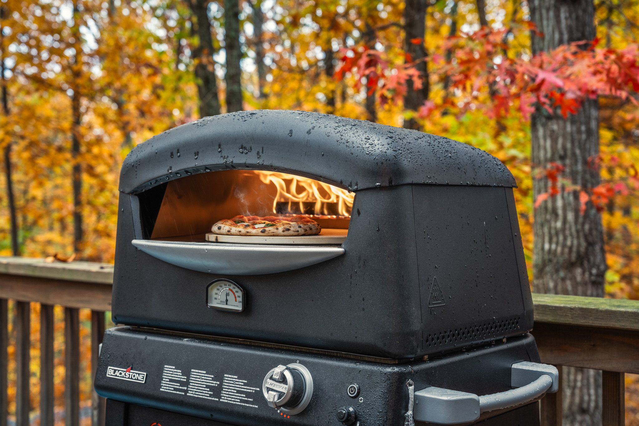 Blackstone griddle AND pizza oven — grill night just got a major upgrade