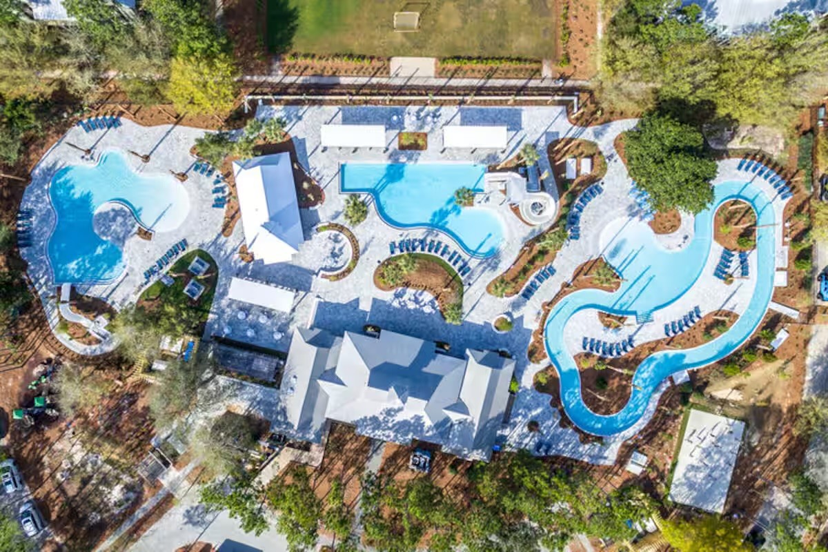 Camp WaterColor Lazy River