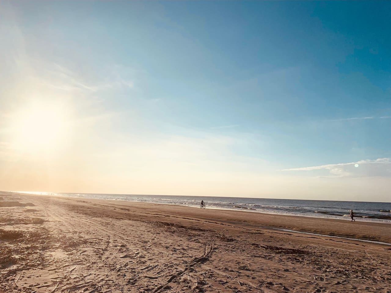 Morning on the beach