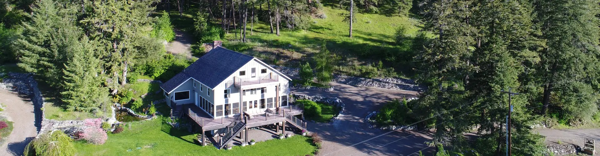 Lodge at Palmer Lake - view from above