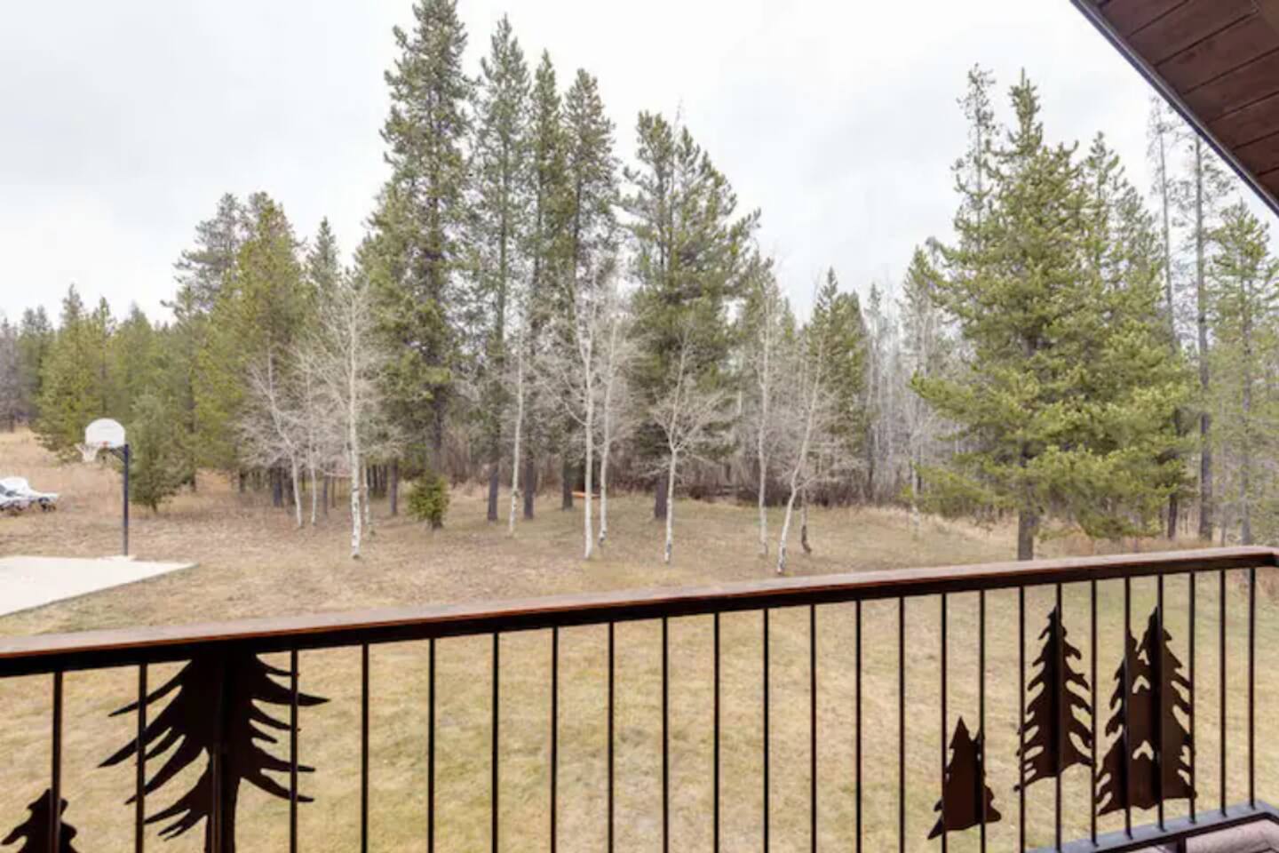 View from master bedroom balcony