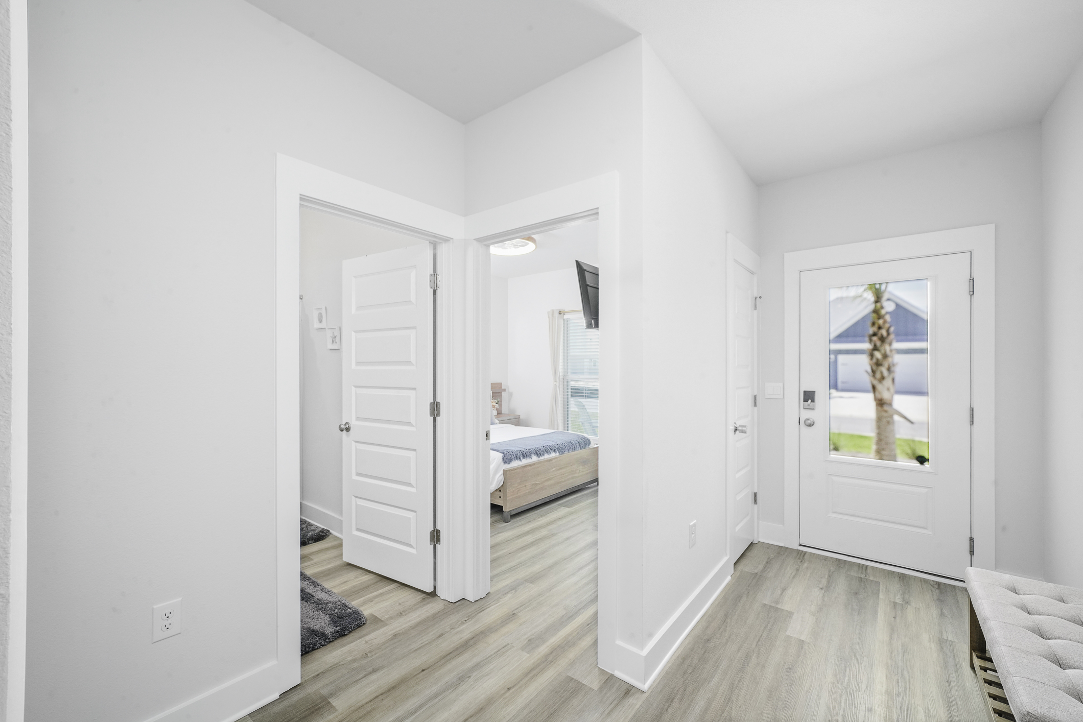 beautifully designed entry space.