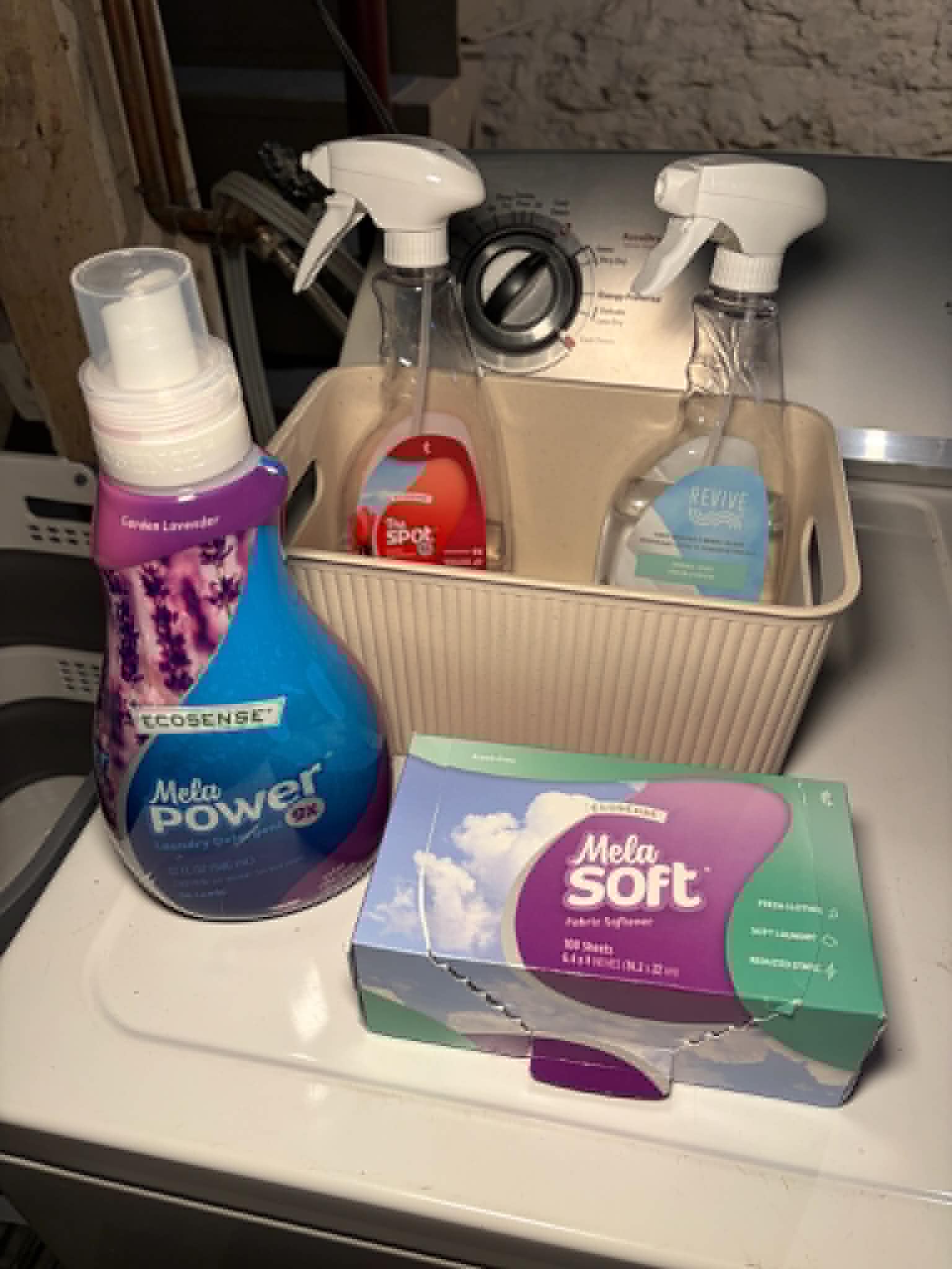 Starter laundry supplies