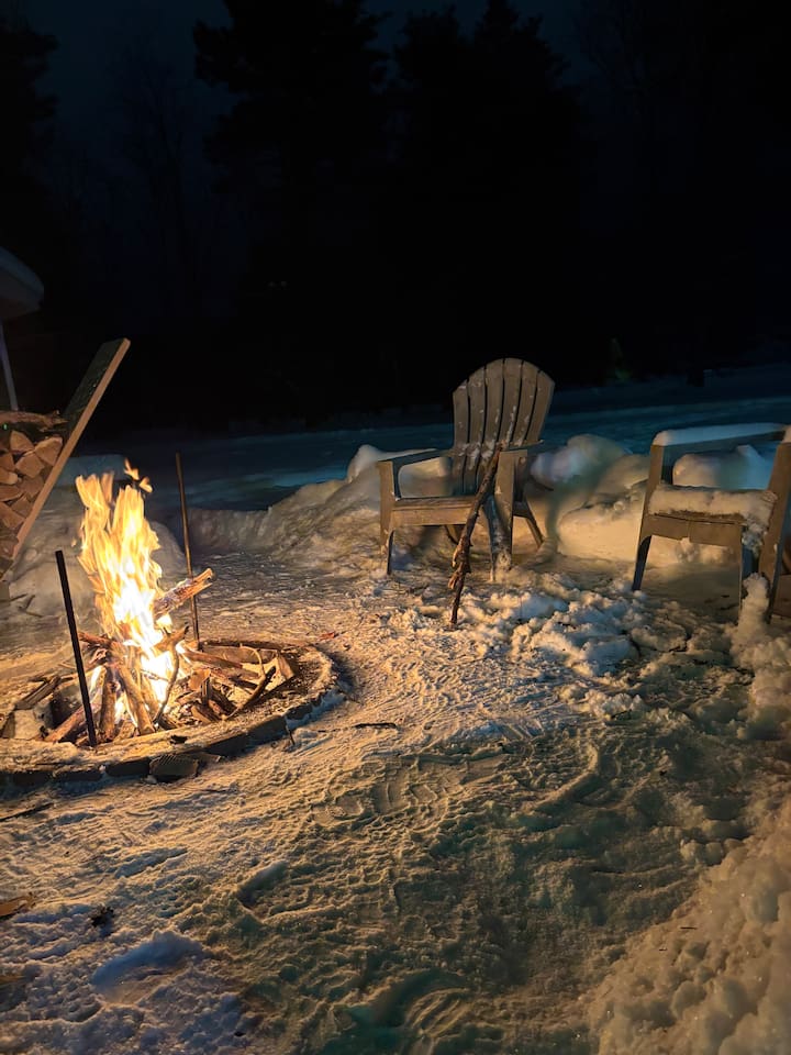 Great picture of a campfire we had.