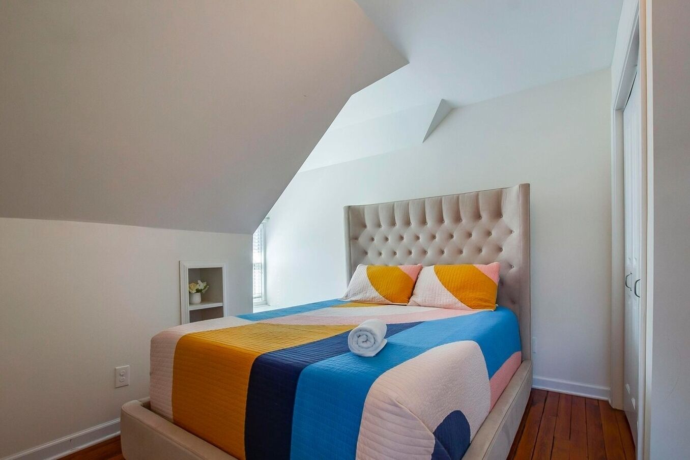 3rd Floor Queen Suite with its own heating and cooling system. 