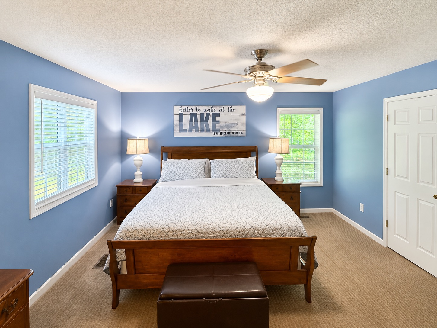 Cozy master bedroom with inviting decor