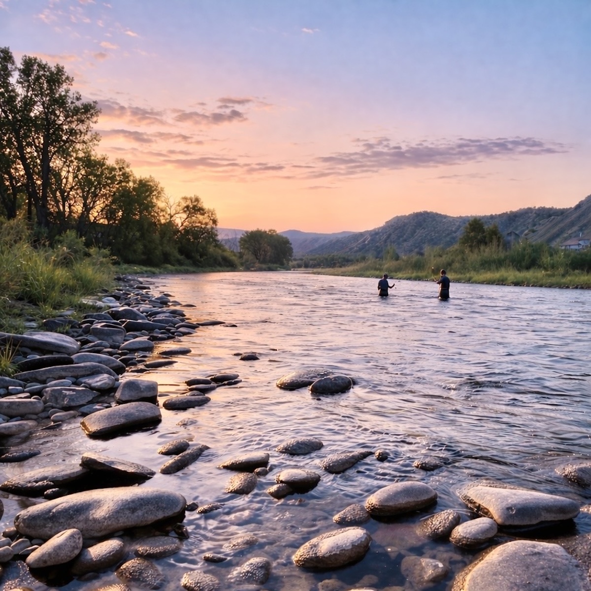 Step out your front door to fish