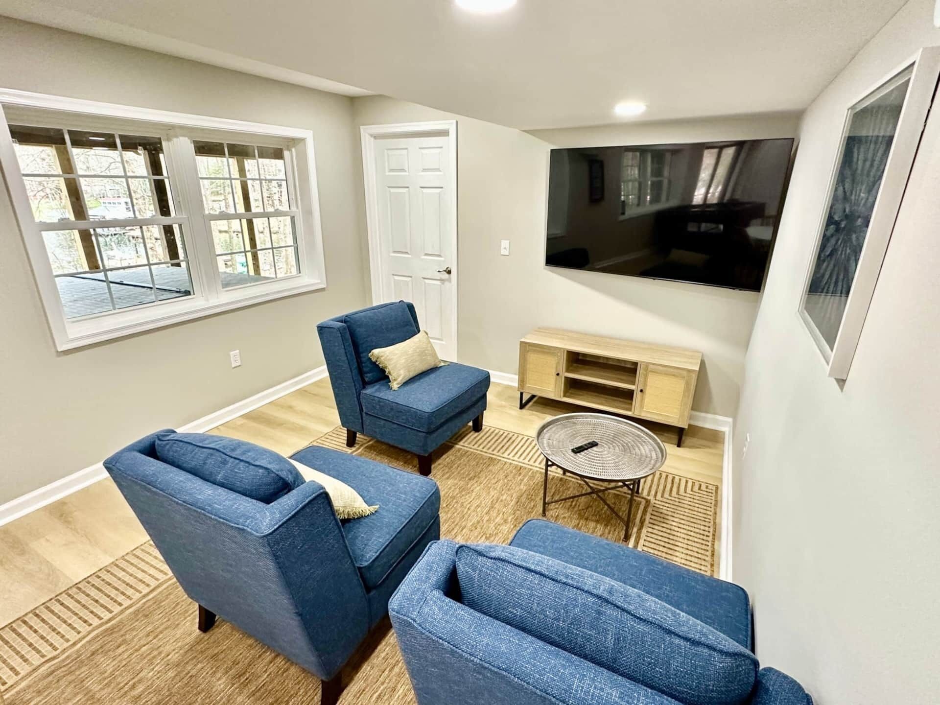 Living area-Basement