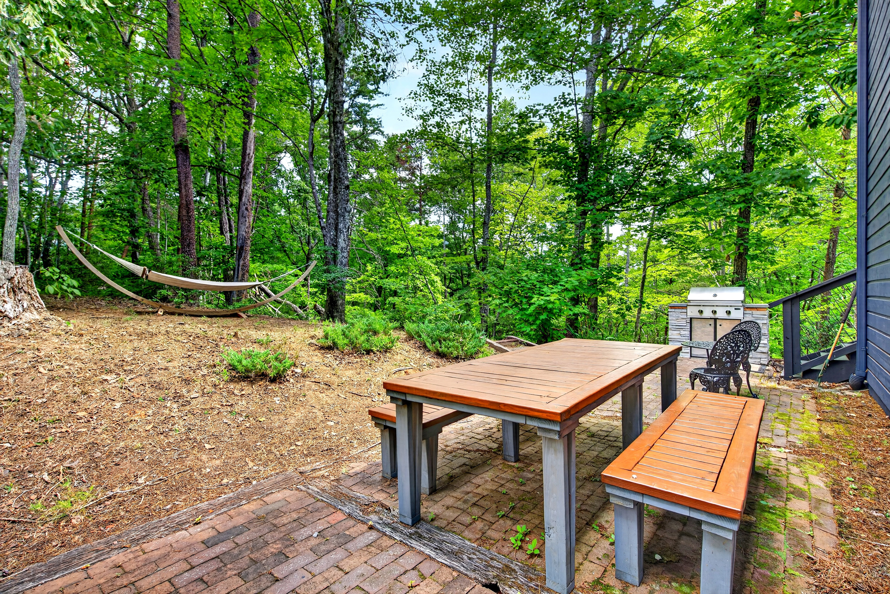 Plenty of room for outdoor dining