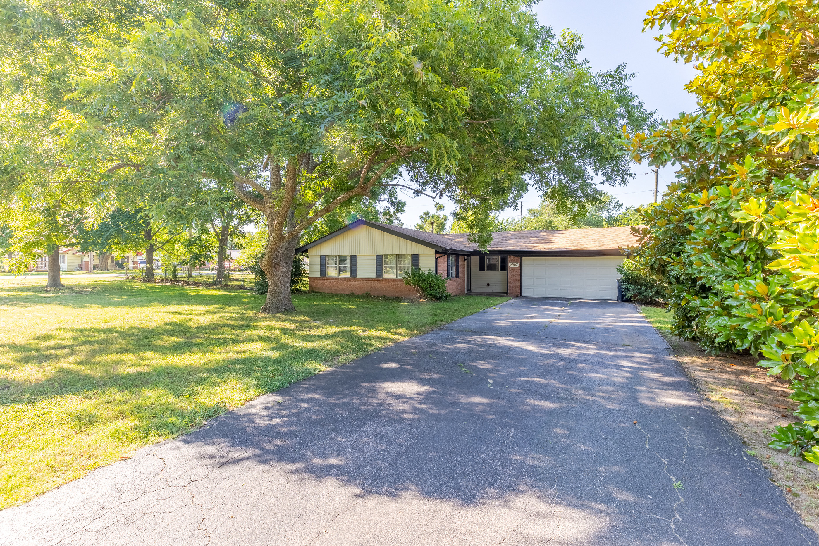Enjoy your stay in this inviting 3-bedroom, 2-bath ranch-style home.
