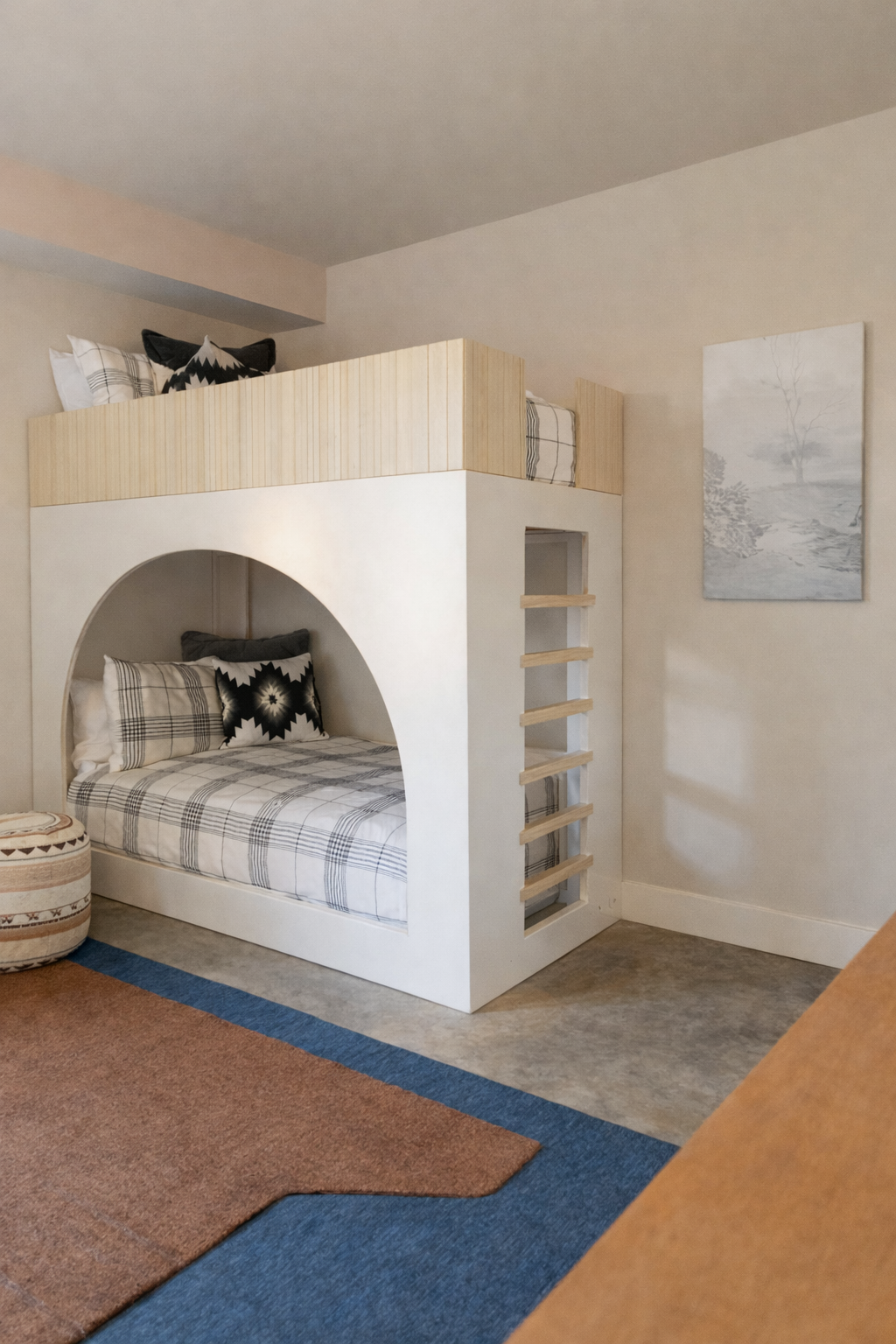 Adorable bunk nook perfect for kids