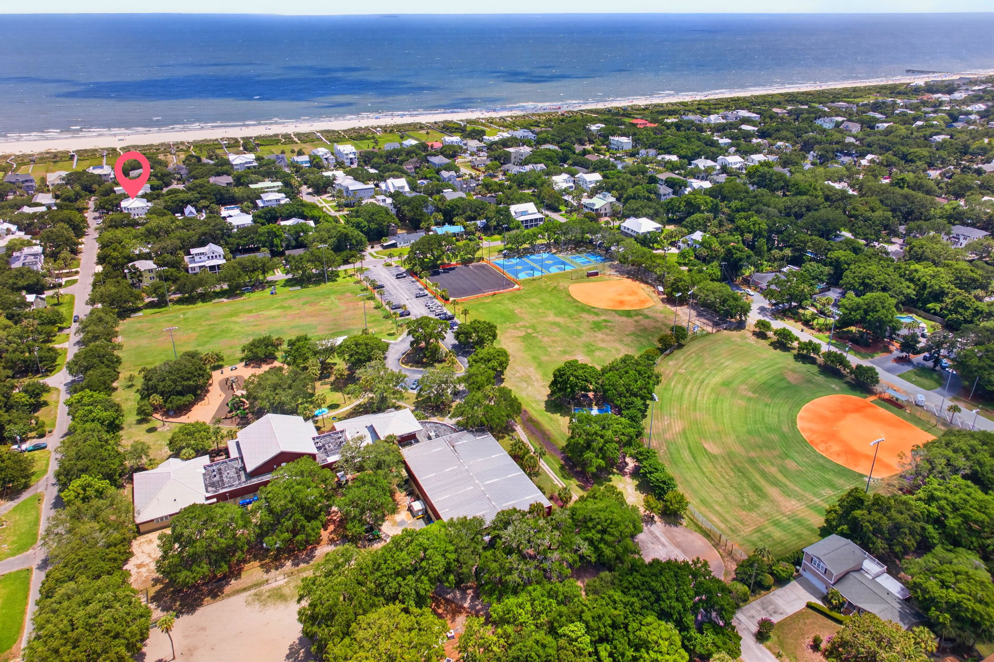 IOP Rec center, walking distance  | Palms Paradise | 3 29th Ave Isle of Palms, SC | IOP Escapes