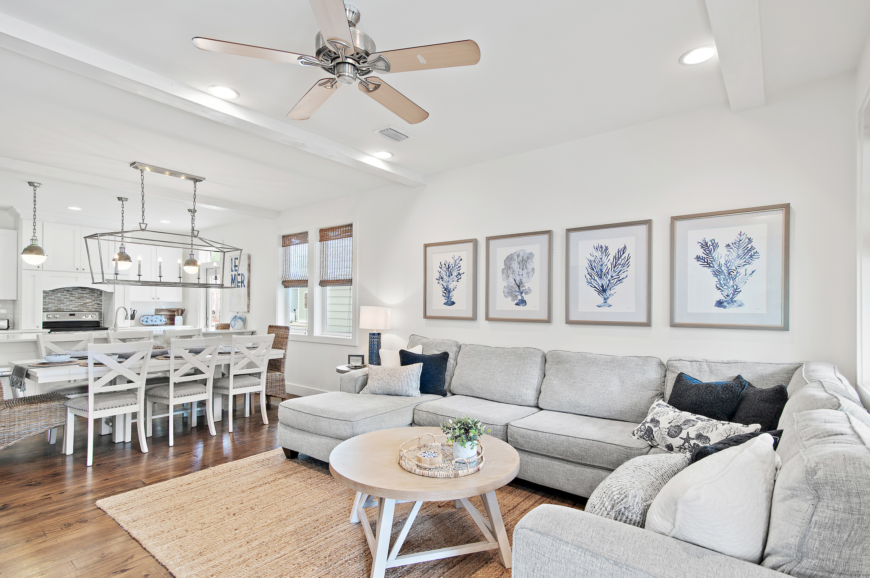 Expansive living area with plenty of seating, perfect for entertaining or lounging