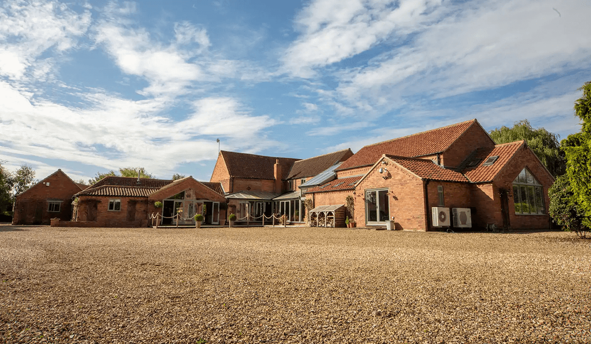 Gorse Lodge view of the conservatory