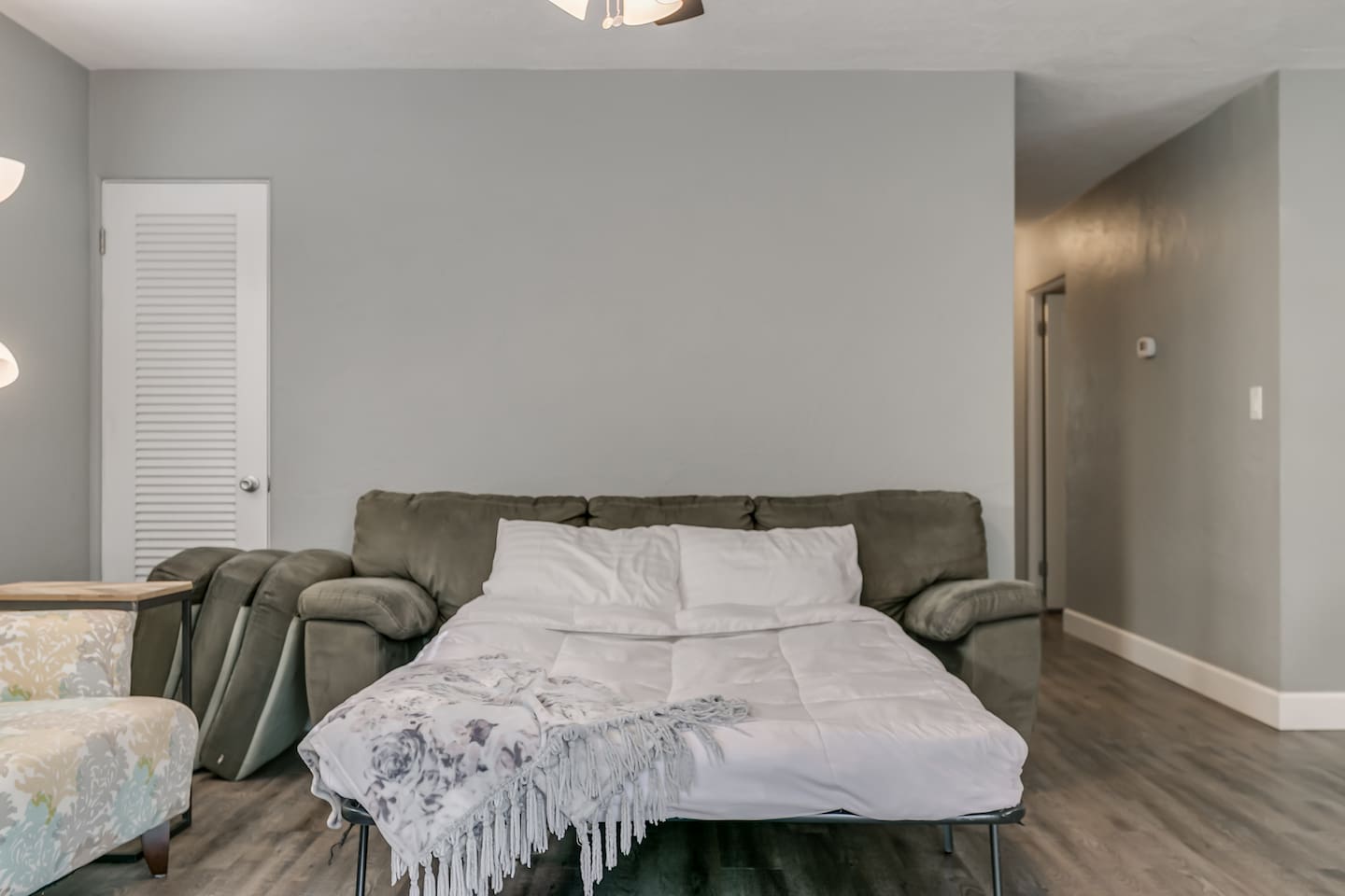 Pull Out Sofa in Living Area