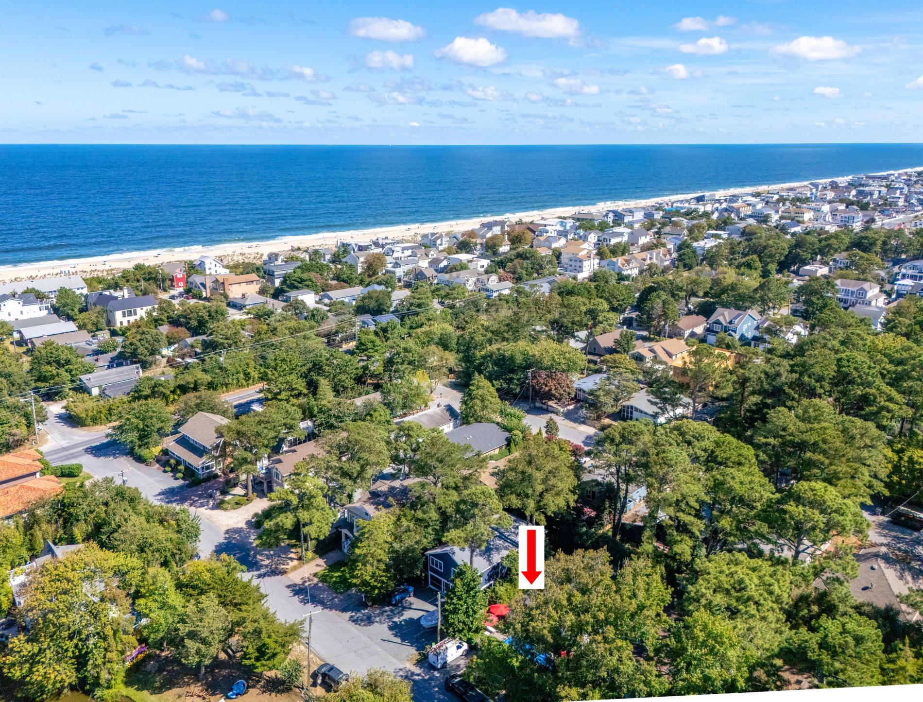 One block from beach