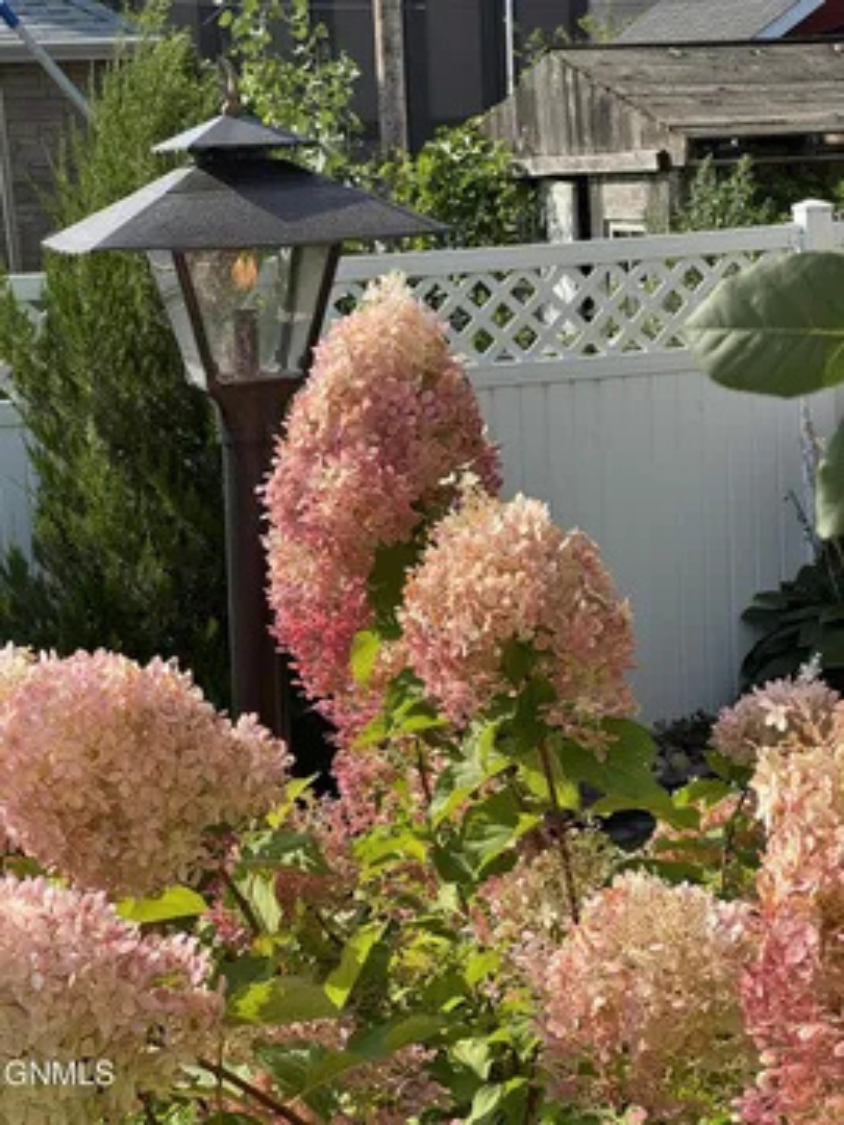 You can enjoy the beautifully kept landscaping all around the property.