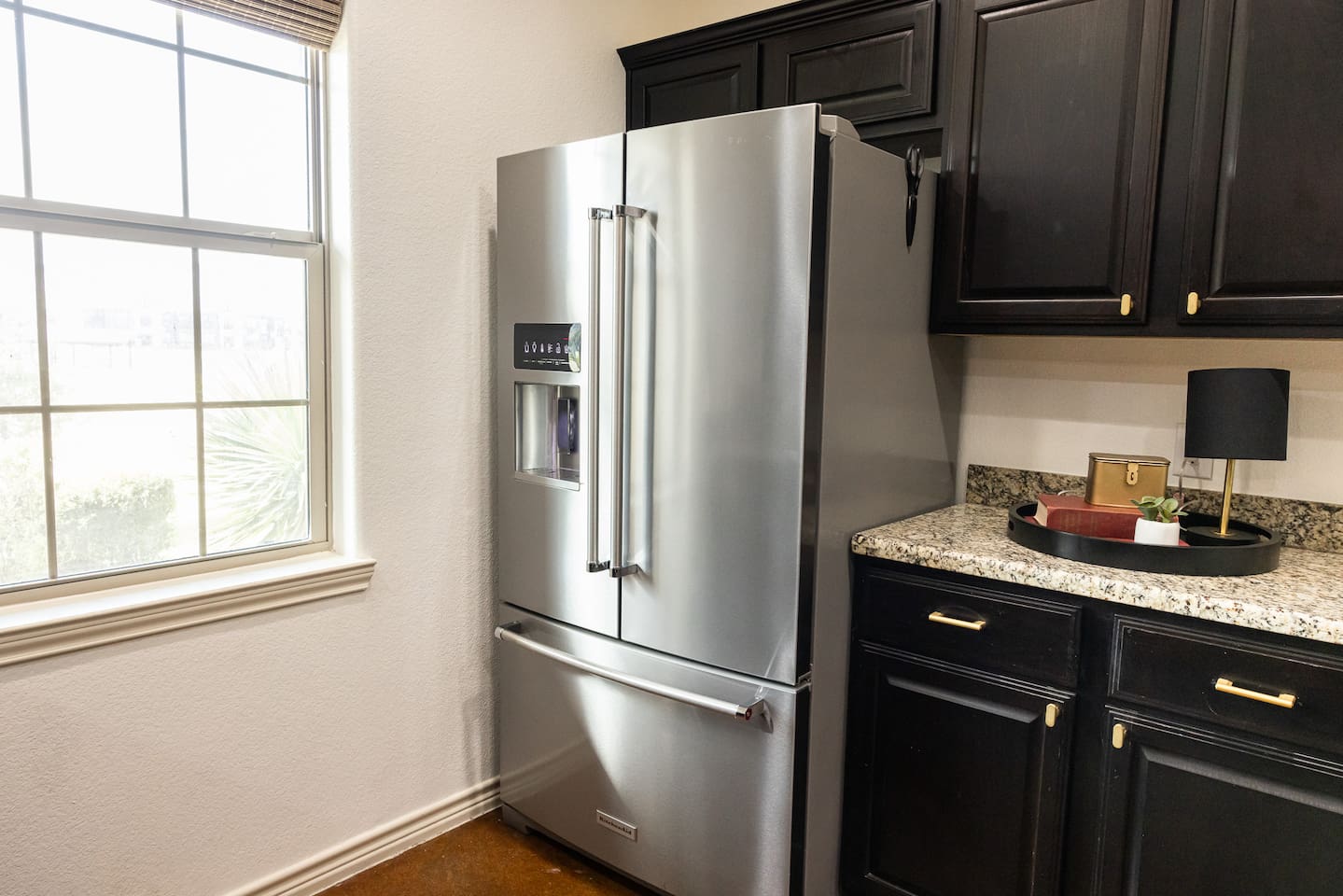 Brand new French door fridge for all your groceries