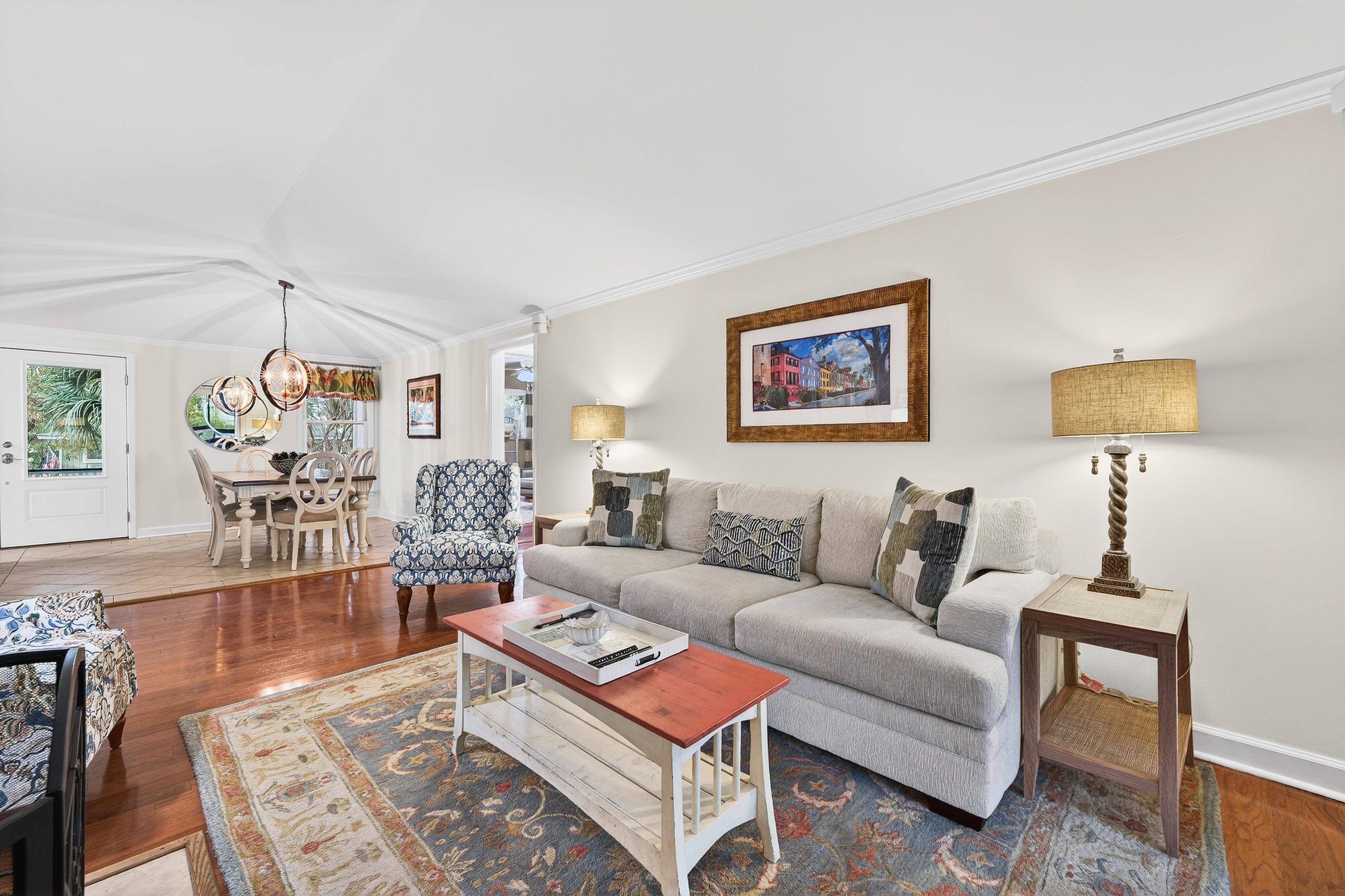 Living and Dining rooms