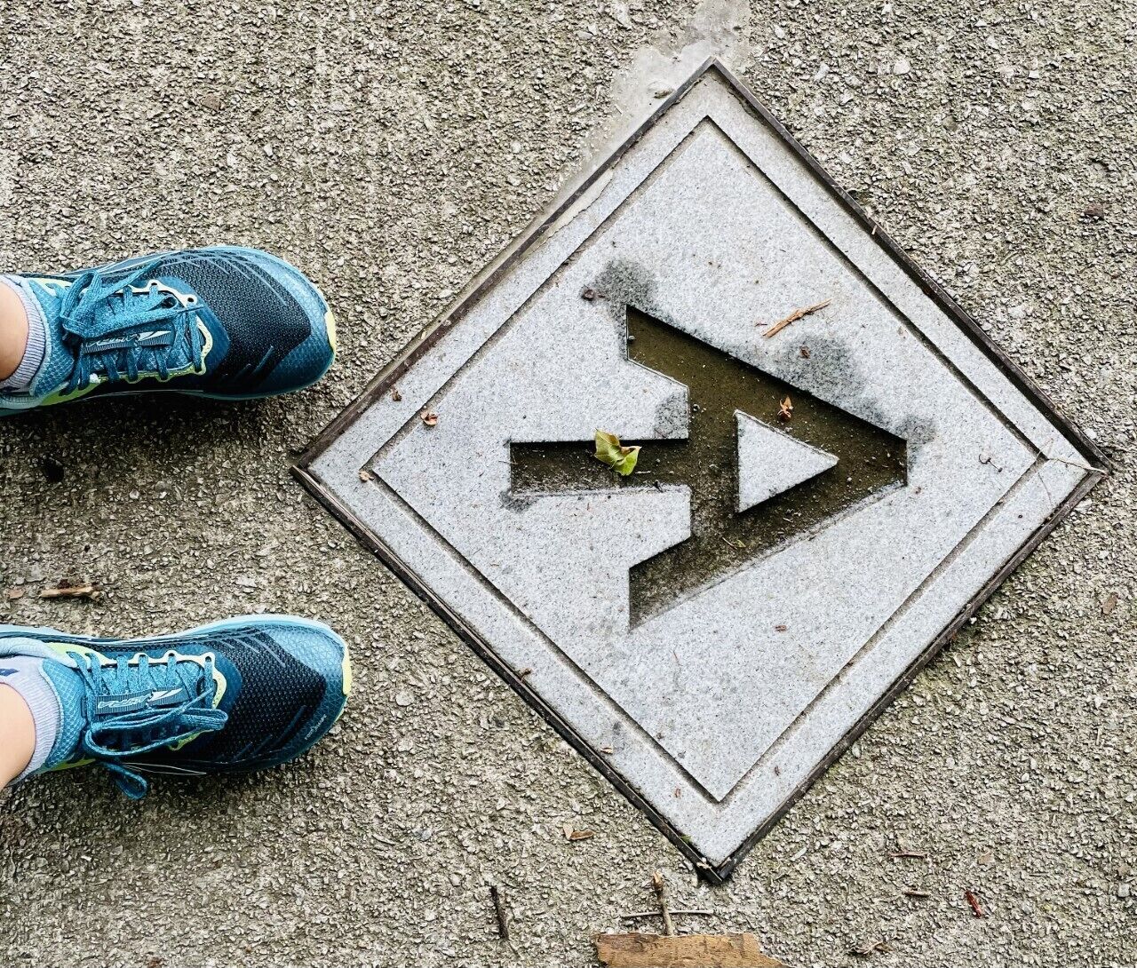 The  Appalachian Trail is the Sidewalk in Downtown Hot Springs!