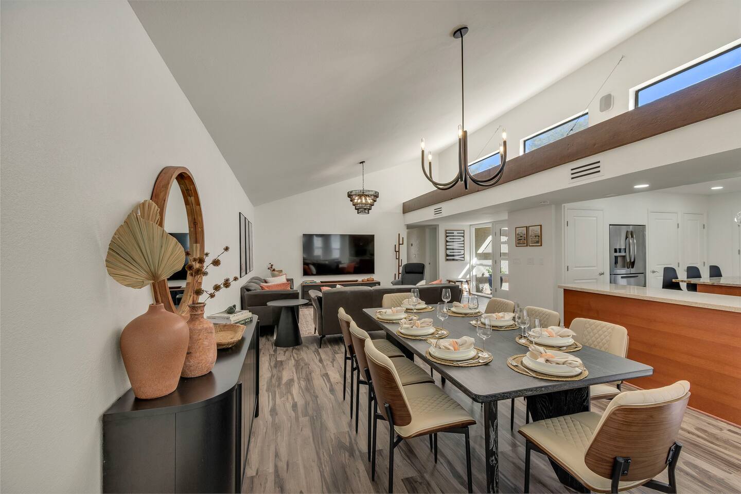 Main Dining and Living Area