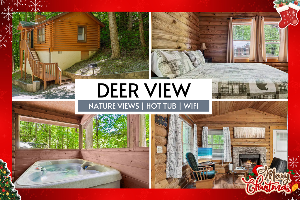 Nature views + cozy cabin vibes = your Smoky Mountain escape.